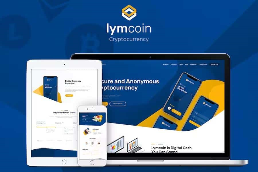 LYMCOIN – CRYPTOCURRENCY & ICO WORDPRESS THEME